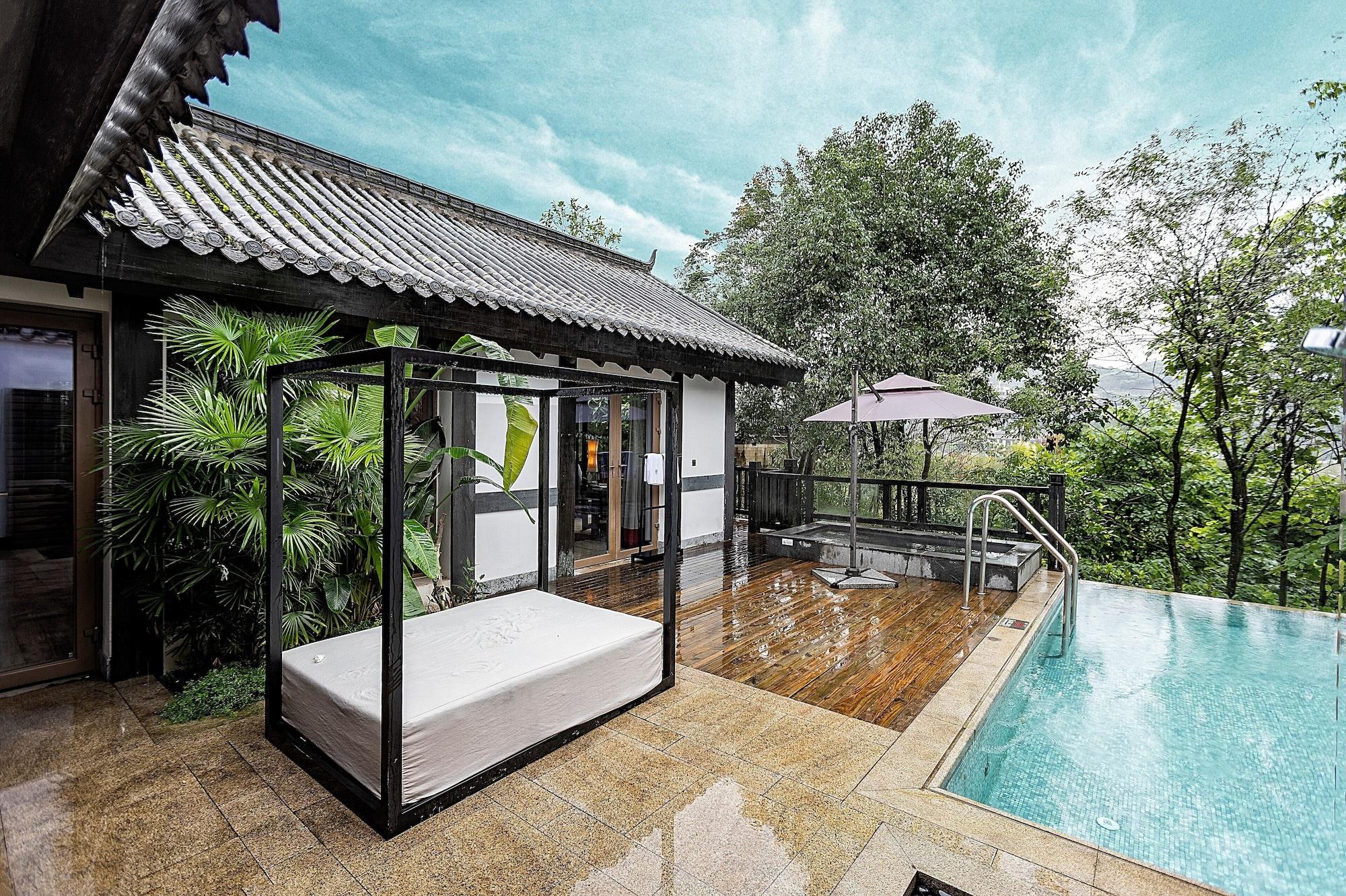 Banyan Tree Chongqing Beibei Hotell Exteriör bild