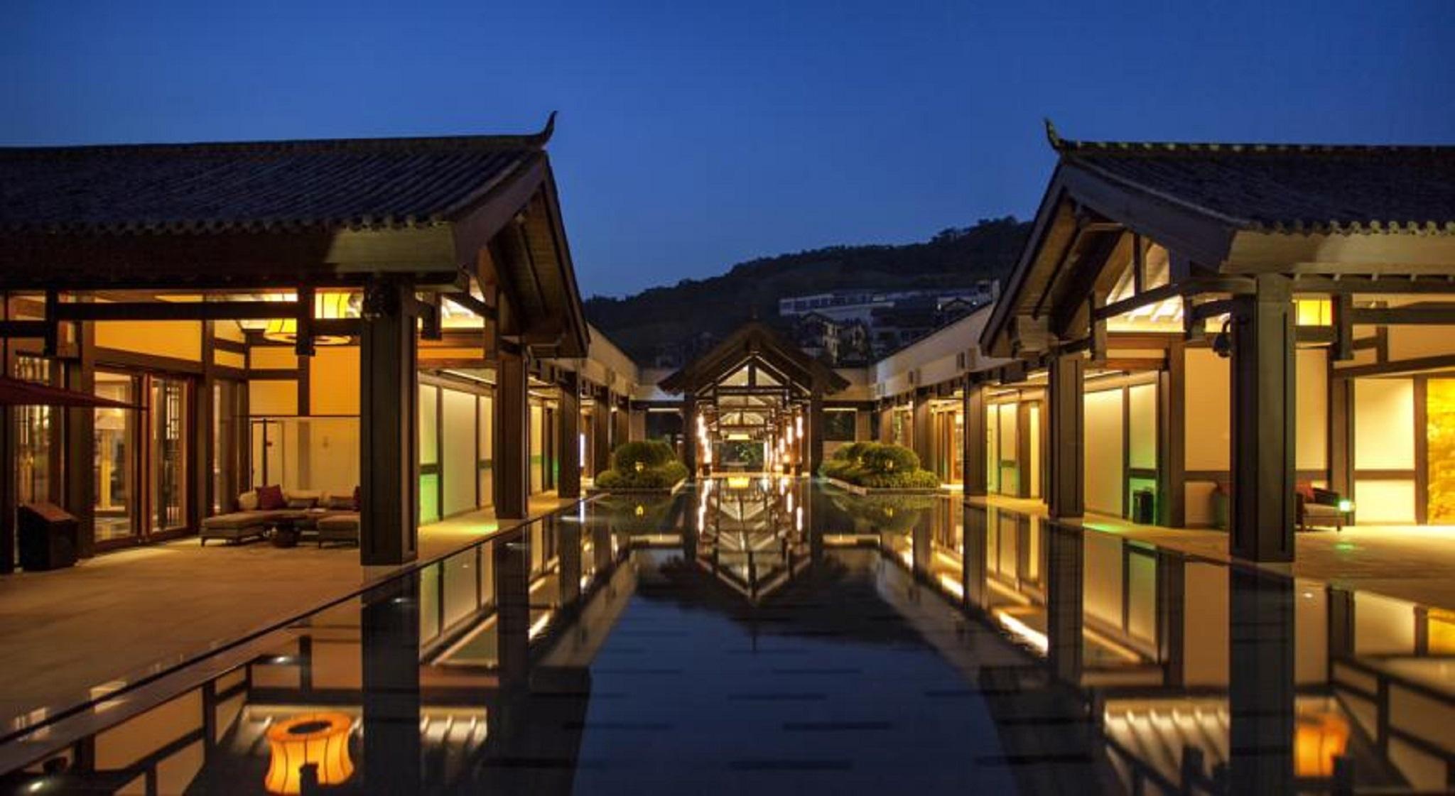 Banyan Tree Chongqing Beibei Hotell Exteriör bild