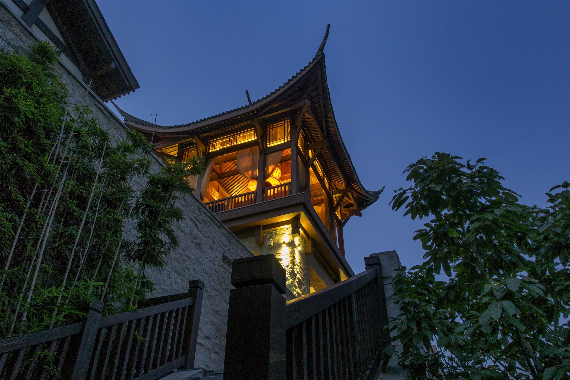 Banyan Tree Chongqing Beibei Hotell Exteriör bild