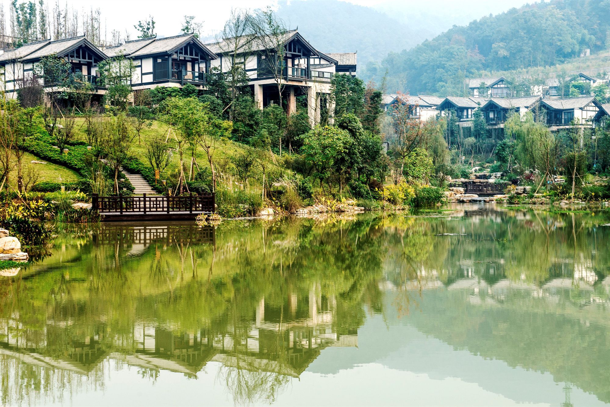 Banyan Tree Chongqing Beibei Hotell Exteriör bild