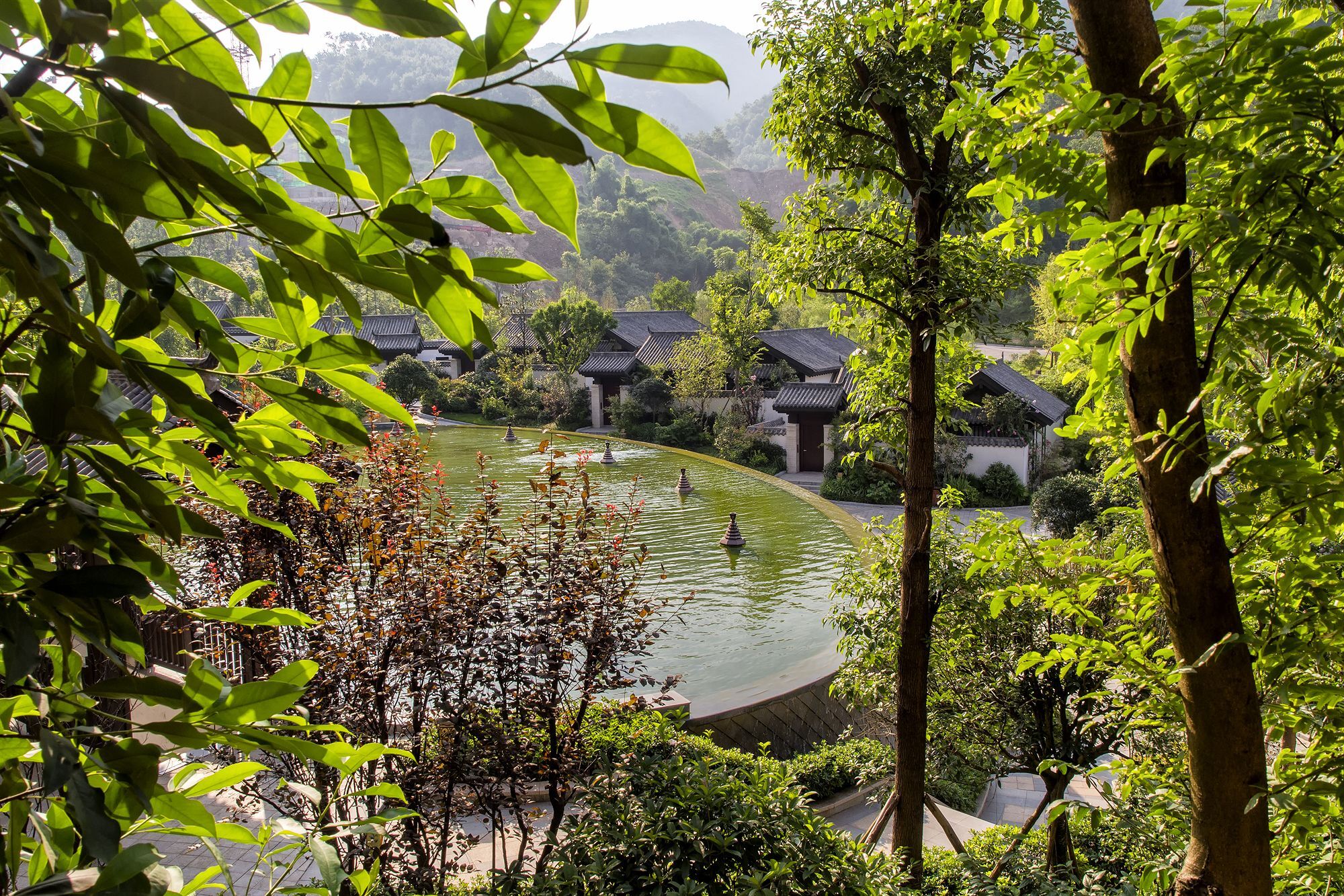 Banyan Tree Chongqing Beibei Hotell Exteriör bild