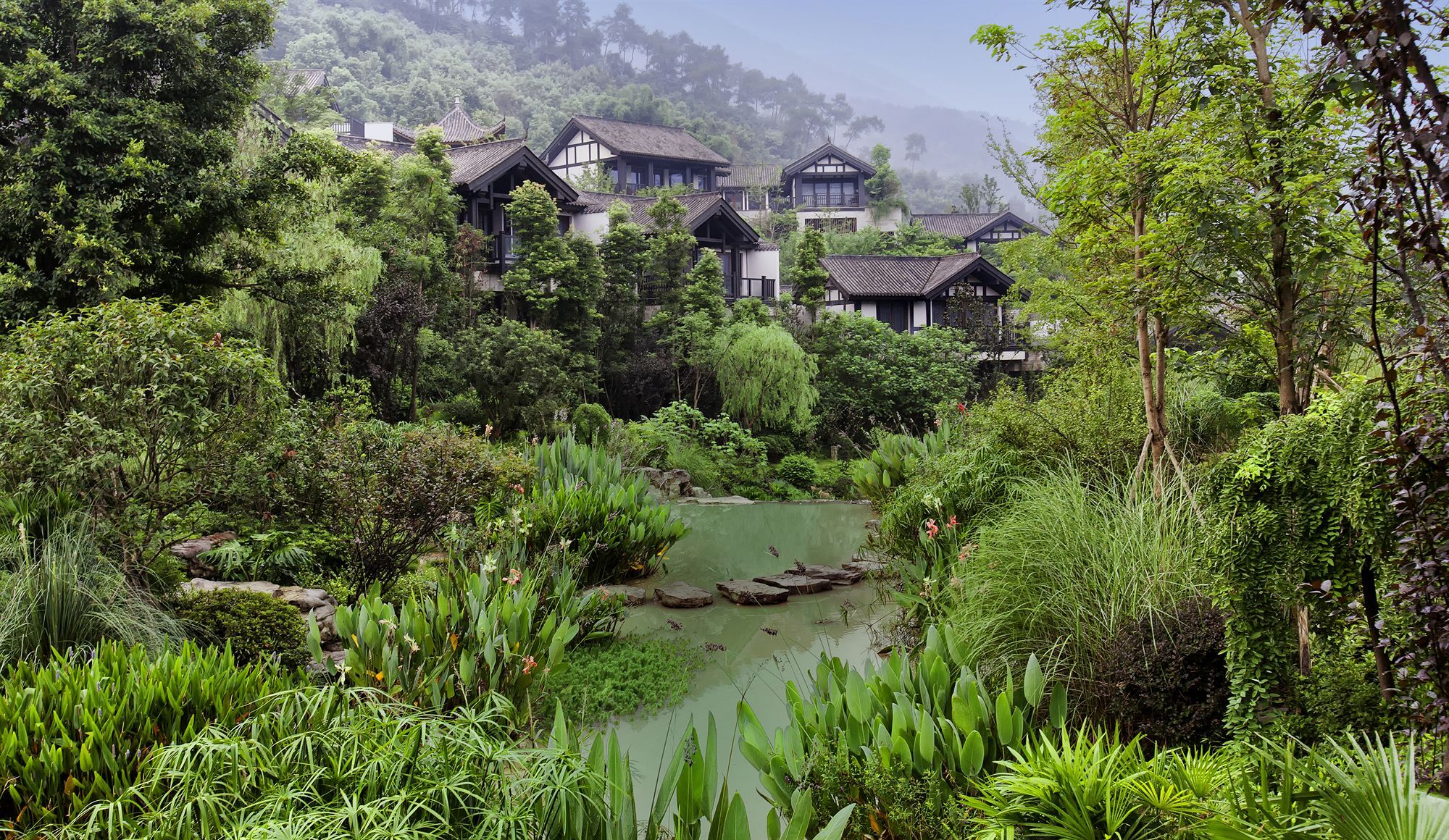 Banyan Tree Chongqing Beibei Hotell Exteriör bild